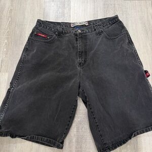 U.S. Polo Assn. Men's Washed Black Denim Shorts